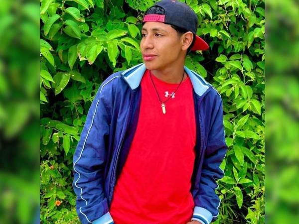 Fotografía en vida de Noelvin Armando Orellana Gutiérrez, de 21 años de edad.