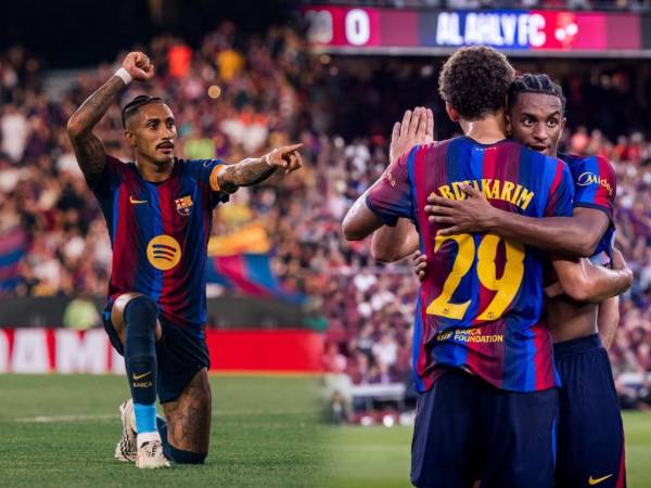 Barcelona venció al Al-Ahly en el cierre de su pretemporada.