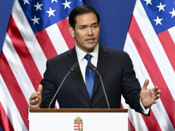 Marco Rubio, secretário de Estados Unidos. Imagen referencial de archivo.