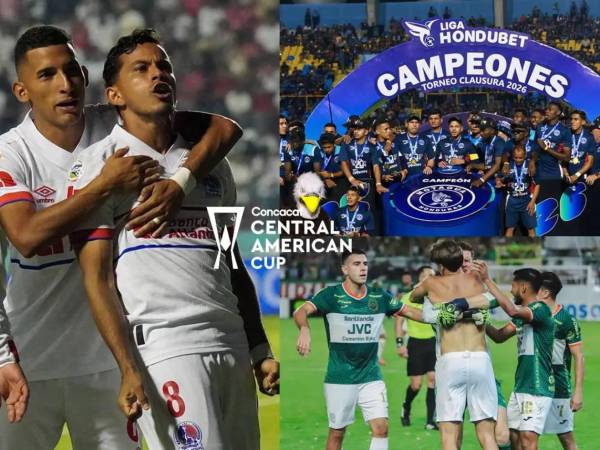 Olimpia, Motagua y Marathón buscarán comenzar con pie derecho en la Copa Centroamericana 2026.