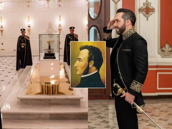 Los restos del prócer hondureño Francisco Morazán, que se encontraban en un reconocido cementerio de El Salvador, se exhiben a partir del jueves en un mausoleo impulsado por el presidente salvadoreño, Nayib Bukele, situado en el remodelado centro histórico de la capital.