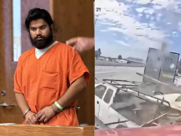 Un tribunal de California condenó a un camionero indocumentado por un accidente múltiple que dejó tres muertos y cuatro heridos en octubre de 2025.