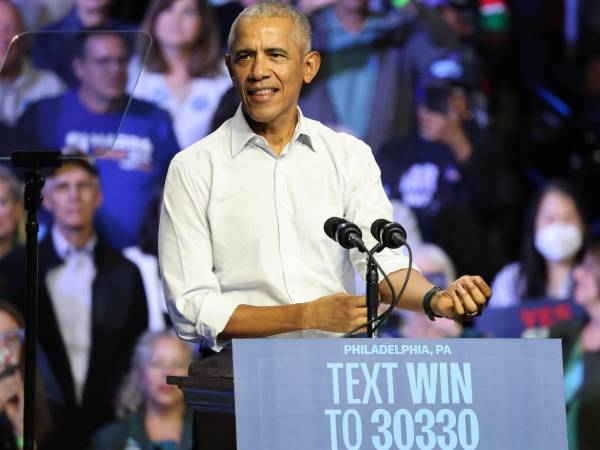 Fotografía de archivo donde aparece el expresidente de Estados Unidos Barack Obama (2009-2017).