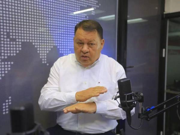 Raúl Ugarte, alcalde de Pimienta, durante una entrevista en el foro Hablemos de Política.