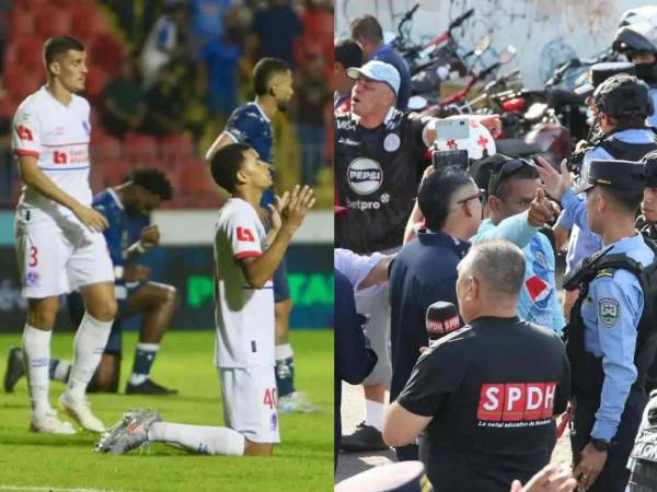 El derbi capitalino estuvo manchado por los incidentes previos fuera del Nacional.