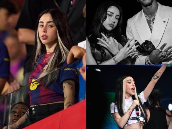 La cantante argentina y el joven talento del Barça han encendido las redes. Recorre esta galería y descubre las pistas que los relacionan.