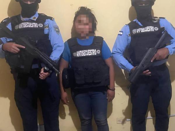 Rescatan sana y salva a joven secuestrada en La Paz; exigían L300,000 de rescate