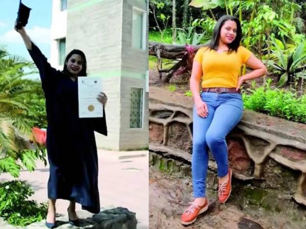 Fotos en vida de Lesbi Gisela Márquez Perdomo.