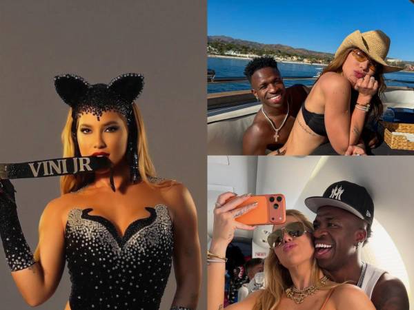 La novia de Vinicius Junior dejó a todos boquiabiertos al aparecer con un traje de gata completamente llamativo, que encendió las redes sociales.