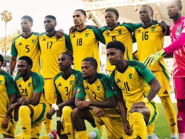 Jugadores de la Selección de Jamaica.