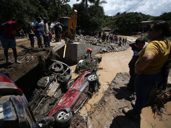 El Distrito Central se mantiene en alerta roja por inundaciones, derrumbes y viviendas dañadas.