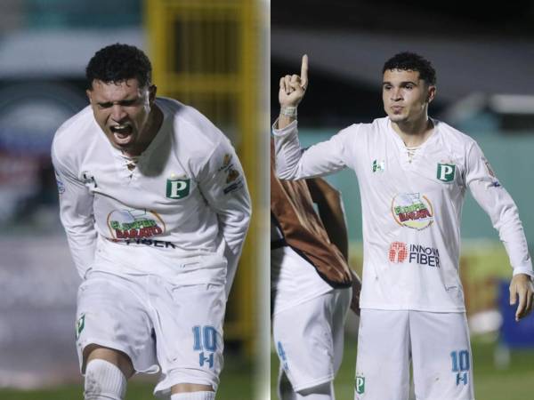 Erick Puerto gritó a todo pulmó sus goles para el triunfo del Platense contra el CD Choloma.