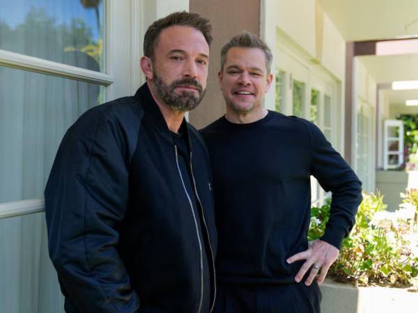 La amistad de los actores se remotan a su la infancia en Cambridge y marcó sus exitosas carreras en Hollywood (Foto AP/Ashley Landis).
