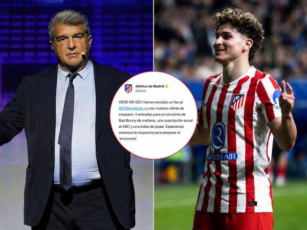 El Atlético de Madrid se burla del Barcelona en redes sociales en pleno rumor por el fichaje de Julián Álvarez.