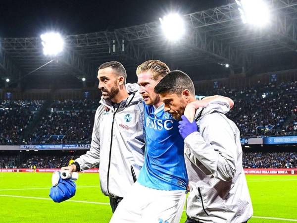 Kevin De Bruyne leugo de su lesion.