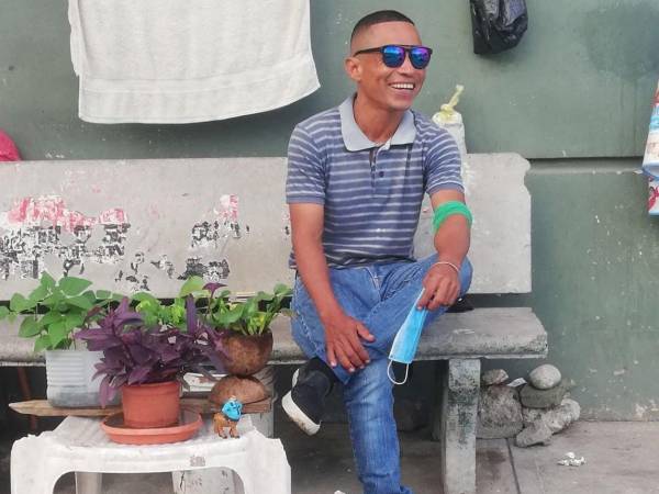 Foto en vida de Moisés Moradel Domínguez, el hombre asesinado en El Progreso, Yoro, este jueves 25 de diciembre.