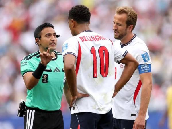 Said Martínez reveló finalmente lo que pasó con Bellingham durante el duelo Inglaterra vs Ghana en donde se encargó de impartir justicia.