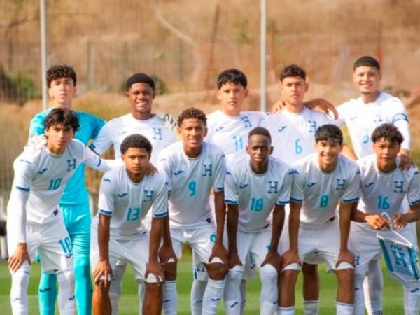 El 11 titular de la Sub-20 de Honduras que se enfrentó al Elche.