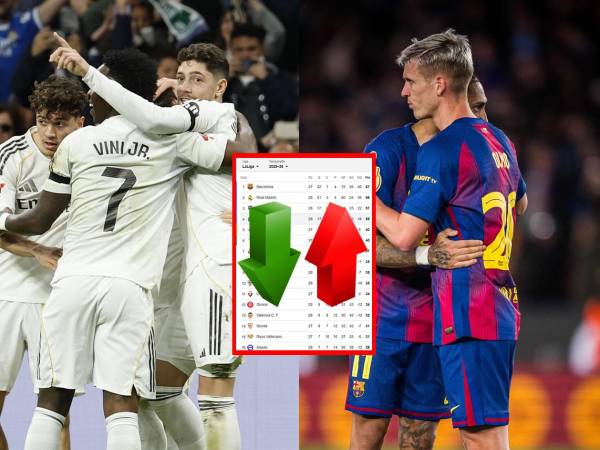 Así marcha la tabla de posiciones de la Liga Española tras la goleada del Real Madrid contra el Elche.