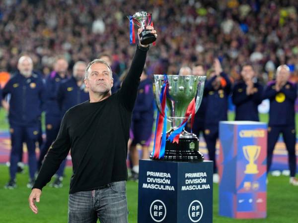 Hansi Flick tras el bicampeonato de LaLiga: “Ahora vamos por la Champions”