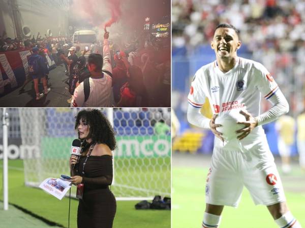Olimpia demostró quién es el más grande al ganarle al Saprissa de Costa Rica, festejos merengues, dedicatoria, espectacular recibimiento, el enmascarado y hermosas chicas en el estadio Nacional.