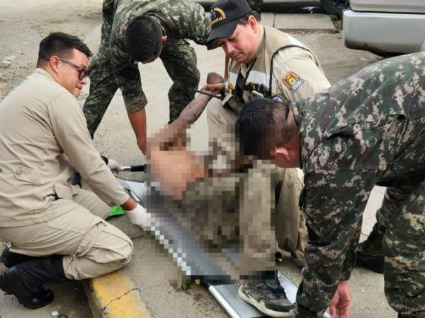 <b>Germán Neptali Rivera</b>, de 56 años, fue encontrado este martes en la 33 calle de San Pedro Sula.
