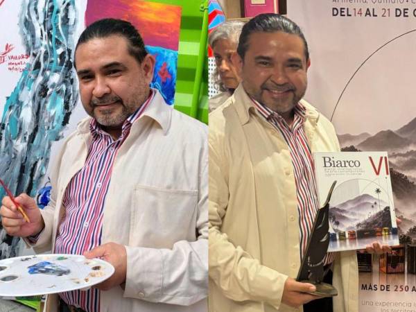El artista plástico hondureño Jaime Vallardo Chávez fue reconocido en la VI Bienal Internacional de Arte Contemporáneo BIARCO 2026, celebrada en Armenia, Quindío, Colombia. Muy pronto también estará en el Salón de Otoño de París que está programado desde el 28 de octubre al 1 de noviembre de 2026.