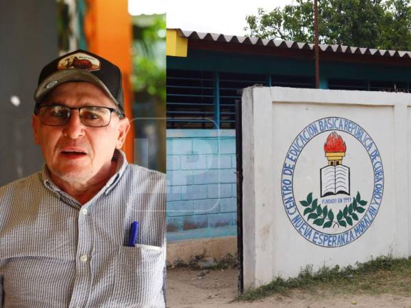 El director Eusebio Alvarado asegura que a la profesora Perla Díaz es buena docente, pero a veces uno viene caliente al centro educativo”.