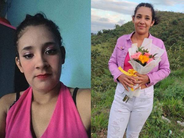 Fotos en vida de Mirna Suyapa Espinal Betancourth, la joven madre de 28 años que murió en un accidente de motos en Choloma, Cortés, a escasos metros de donde residía.