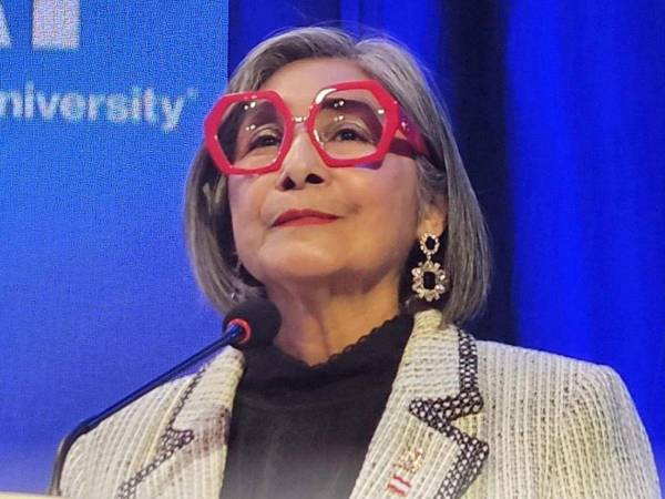 Maribel Espinoza es diputada en el Congreso Nacional y precandidata presidencial por el Partido Liberal.