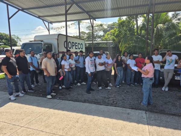 Jóvenes y adultos de diferentes partes del departamento de Atlántida se pusieron a disposición de Conaprem para el Feriado Morazánico.