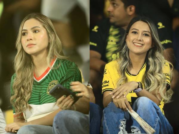 El derbi tambíen está en las graderías con las hermosas aficionadas de ambos equipos robando suspiros.