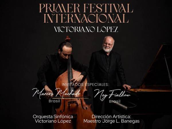 Es la primera edición del Festival Internacional Victoriano López, que contará con la participación de dos músicos brasileños con amplia trayectoria.