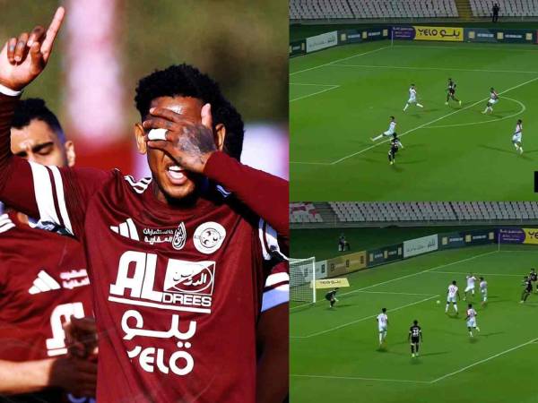 Romell Quioto ya suma su tercer gol con el Al-Faisaly de Arabia Saudita.