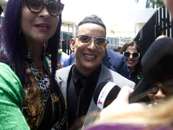 Fotografía de archivo del cantante Daddy Yankee.
