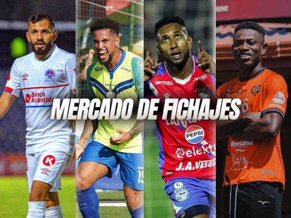 Estos son los últimos movimientos del mercado de fichajes del fútbol hondureño. Los grandes equipos se siguen reforzando. ¡Olimpia quiere robarle goleador al Motagua!