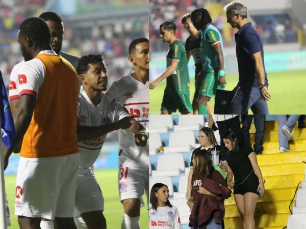 Las imágenes que nos dejó el Clásico que le ganó Olimpia (2-0) al Marathón en la segunda jornada de las Triangulares.