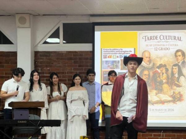 La expresión artística formó parte de la actividad.