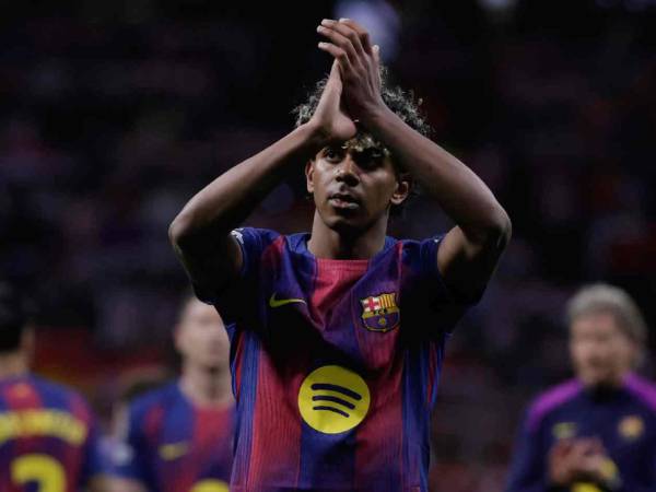 Lamine Yamal anotó un gol en la eliminación ante el Atlético de Madrid.