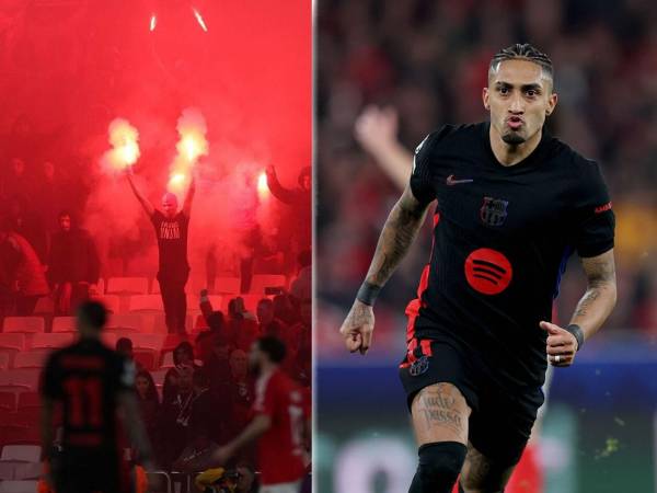 En imágenes la heroica victoria del Barcelona (0-1) contra el Benfica en la ida de octavos de final de la Champions League. Los culés jugaron con uno menos desde el minuto 22.