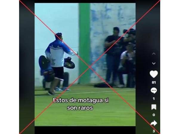 Captura de pantalla a una publicación de TikTok hecha el 10 de diciembre de 2024.