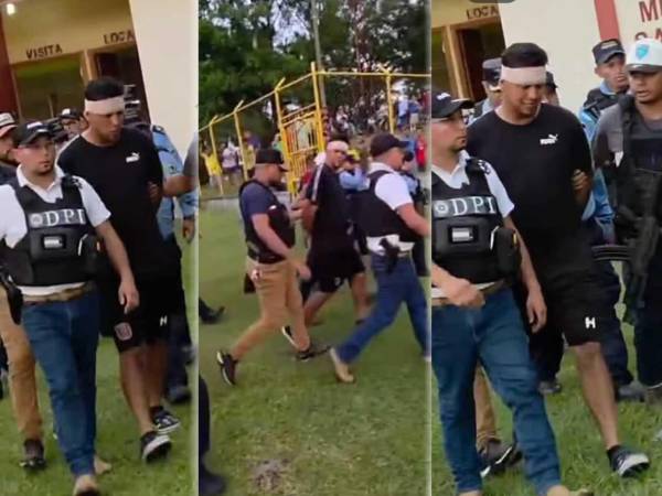 Mayron Flores, exjugador de Olimpia y Real España, fue arrestado por amenazar a sus rivales en un partido con pistola.