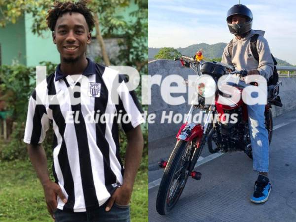 Fotos en vida de Wilmer Antonio López Campos, el joven futbolista que murió en San Pedro Sula la noche del viernes 12 de diciembre.