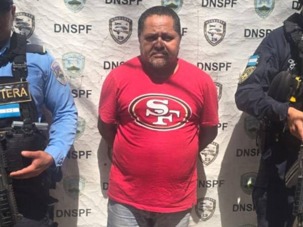 Luis Alberto Pérez fue detenido en Guasaule, Choluteca.