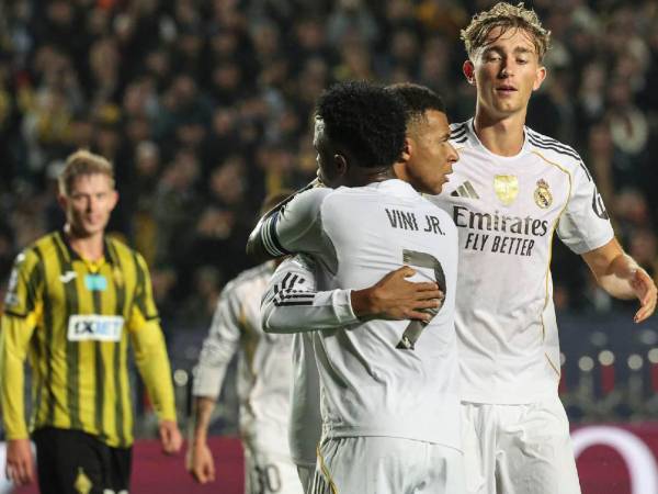 Mbappé fue el autor de un triplete en la goleada del Real Madrid.