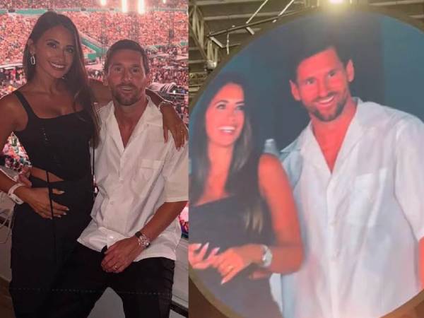 Lionel Messi y Antonela Roccuzzo fueron captados en el concierto de Coldplay y las imágenes rápidamente se viralizaron.
