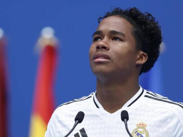 Endrick llegó al Real Madrid procedente del Palmeiras, pero en el club merengue la está pasando mal.