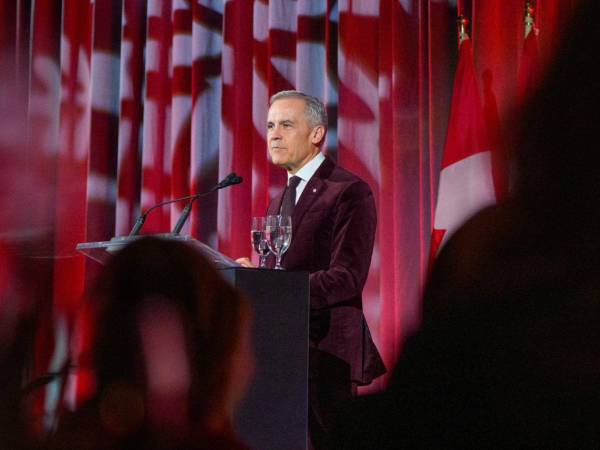 El primer ministro de Canadá, Mark Carney.