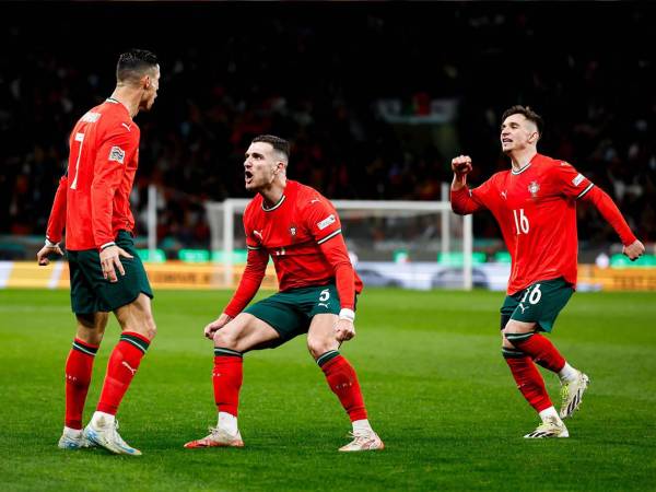 Cristiano Ronaldo marcó un gol para el triunfo de Portugal sobre Dinamarca.