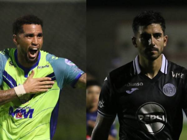 Rodrigo De Olivera fue la figura del juego al marcar un doblete en la victoria del Olancho FC ante Motagua.